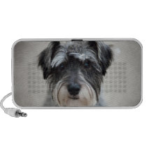 Schnauzer Dog Portable Speakers