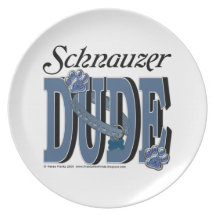 Schnauzer DUDE Plates