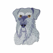Schnauzer embroidered shirts