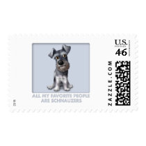 Schnauzer Favorite Stamp