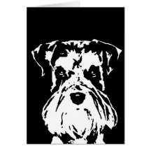 Schnauzer Gifts - Card