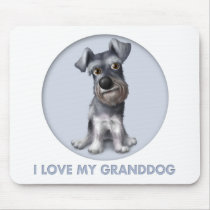 Schnauzer Granddog mousepads by cartoondogs Schnauzer Granddog mousepads