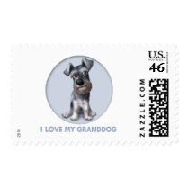 Schnauzer Granddog Stamp
