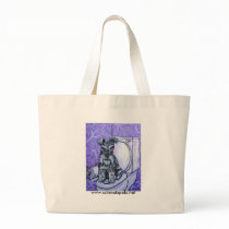 Schnauzer in the Bathroom bags