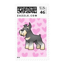 Schnauzer Love Stamp