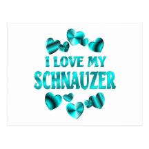 SCHNAUZER Love Postcards