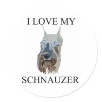 SCHNAUZER Love! stickers