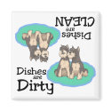 Schnauzer Lovers Dishwasher Magnet