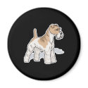 schnauzer magnets by doonidesignsanimals schnauzer magnets