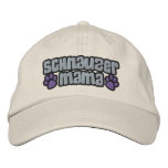 Schnauzer Mama embroidered hats
