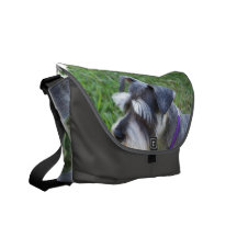 Schnauzer Messenger Bag