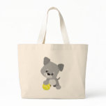 Schnauzer Puppy and Ball bags