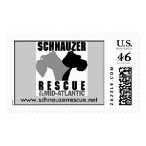 Schnauzer Rescue of the Mid-Atlantic postage by RSGurwin Schnauzer Rescue of the Mid-Atlantic postage