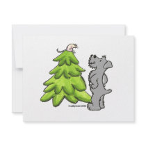 SchnauzerChristmas invitations by cathylester SchnauzerChristmas invitations