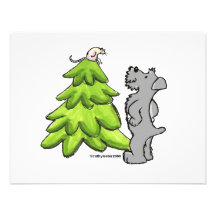 SchnauzerChristmas Invitations