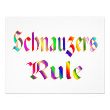 Schnauzers Rule Announcement