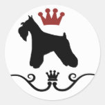 Schnauzers Rule Stickers