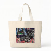 Schnauzers sense whimsical moon bags