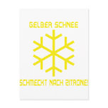 schnee icon postcards