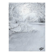 Schneelandschaft posters