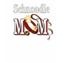 Schnoodle Mom Apparel t-shirts by DogsByDezign Schnoodle Mom Apparel t-shirts
