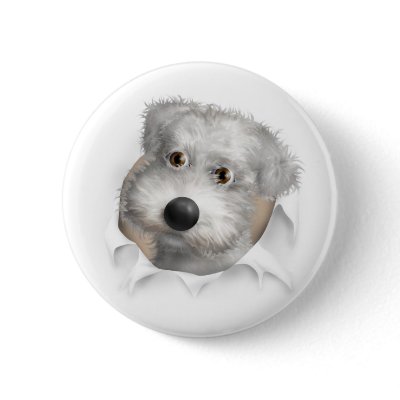 Schnoodle (White) Busting Out Buttons by cartoondogs