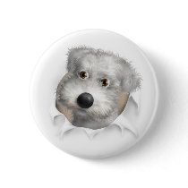 Schnoodle (White) Busting Out buttons