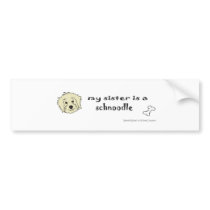SchnoodleTanSister Bumper Stickers