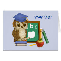 Scholar Owl cards