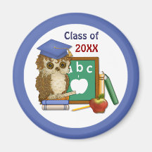 Scholar Owl Graduation 2013 - Customize Magnets