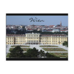 schönbrunn wien view post card