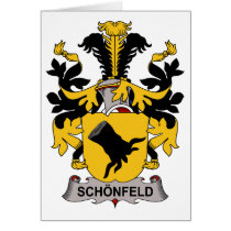 Schonfeld Family Crest cards