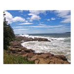 Schoodic Point Seawall Photo Art