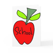 School Apples cards by BackToSchoolDays School Apples cards
