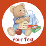 1st grade, first, apple, bear, teddy, back to