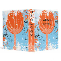 School Binder: Tangerine Dreams Organizer