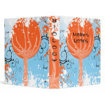 School Binder: Tangerine Dreams Organizer