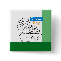 School Boy buttons