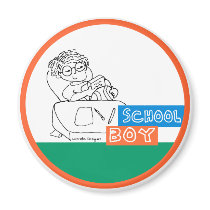 School Boy magnets