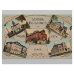 School Buildings Of Mason City Iowa, Vintage flyers