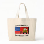 School Bus Cotton Canvas Tote - Customized