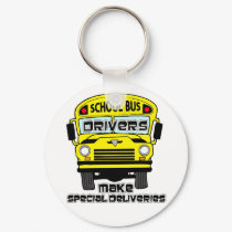 School Bus Driver Keychain by StargazerDesigns School Bus Driver Keychain