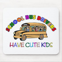 School Bus Driver Mousepad