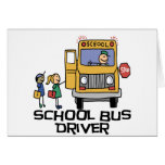 School Bus Driver T-shirts and Gifts. Card