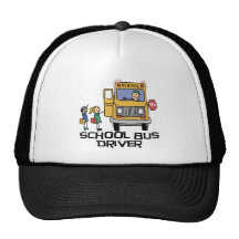 School Bus Driver T-shirts and Gifts. Trucker Hat