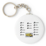 School bus driver, thumbnailCAI0UE1U Keychains