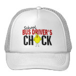 School Bus Driver's Chick Mesh Hats