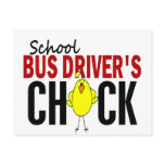 School Bus Driver's Chick