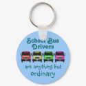 School Bus Drivers keychains by yawningcatdesign School Bus Drivers keychains