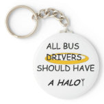 School Bus Drivers Should Have A Halo Keychains